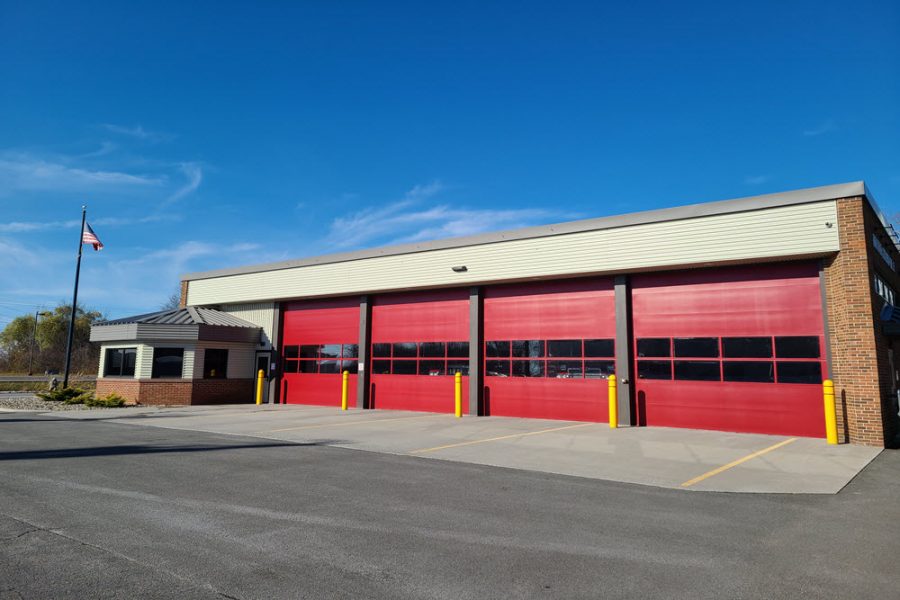 Painted Exterior Fire Station in Liverpool NY Preview Image 1