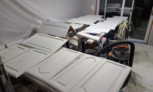 During - Cabinet Faces Primed