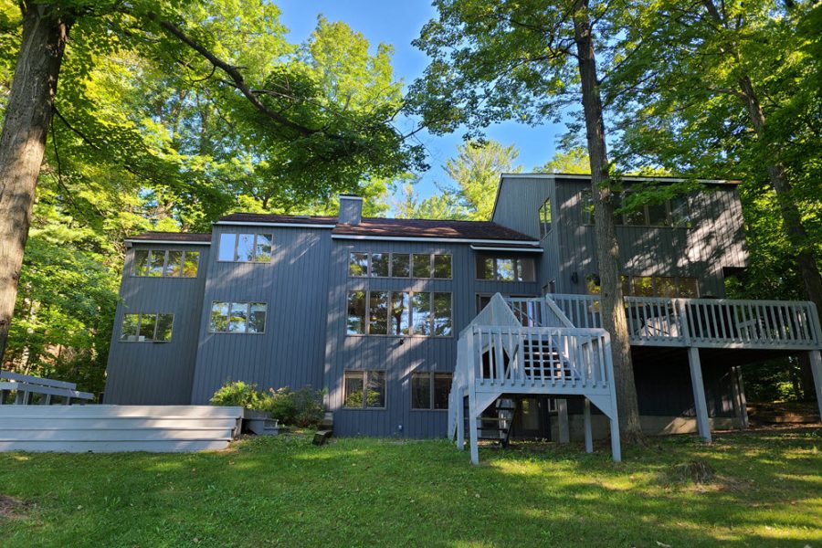 back of home after paint job in Manlius Preview Image 1