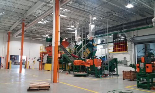 Painted Steel Columns