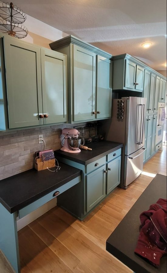 Green Cabinets