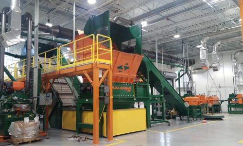 Painted Steel Decking & Trusses