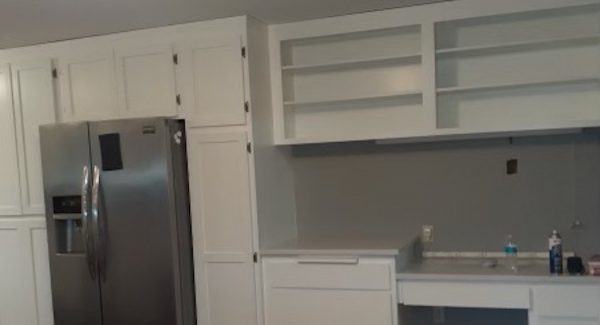 Cabinet Painting Project in Lakewood
