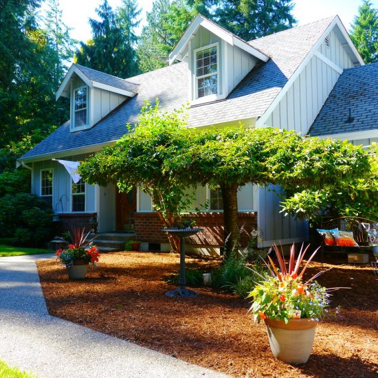 home with siding and gray neutral paint