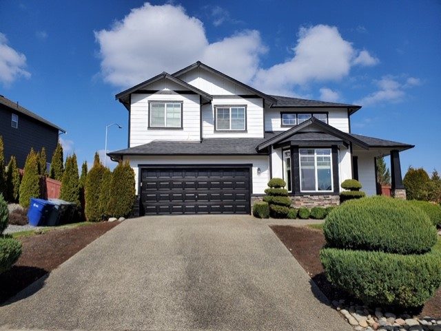 Exterior of home after painting