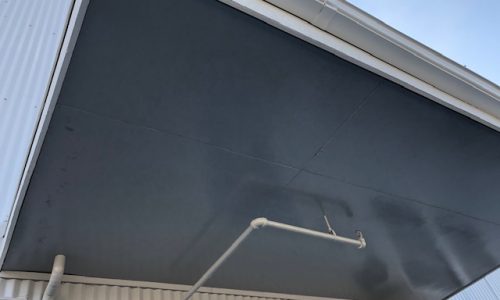 Repainted Entry Ceiling