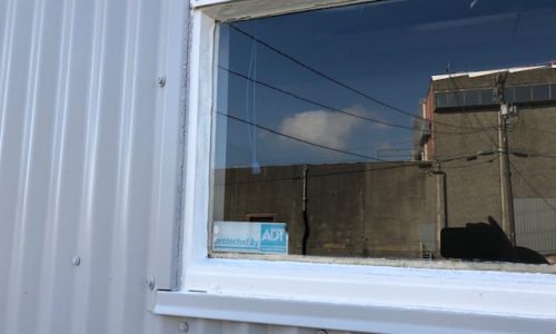 Completed Window Glazing