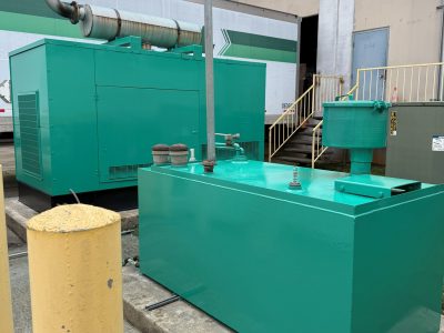 diesel tank and generator painting