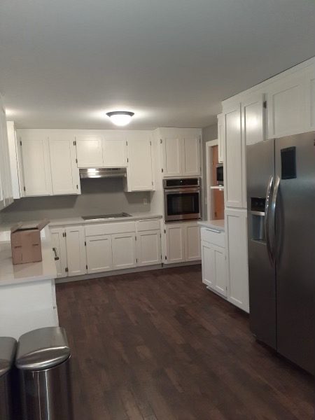 repainted kitchen cabinets Preview Image 1