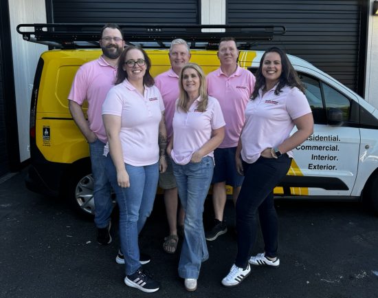 team photo of certapro painters of tacoma