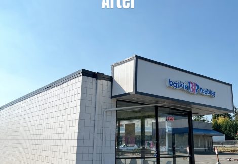 Baskin Robins & 72nd Street Laundry Painting