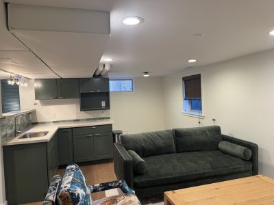 residential interior painting project