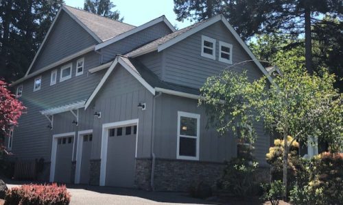 Finished Exterior Painting Project