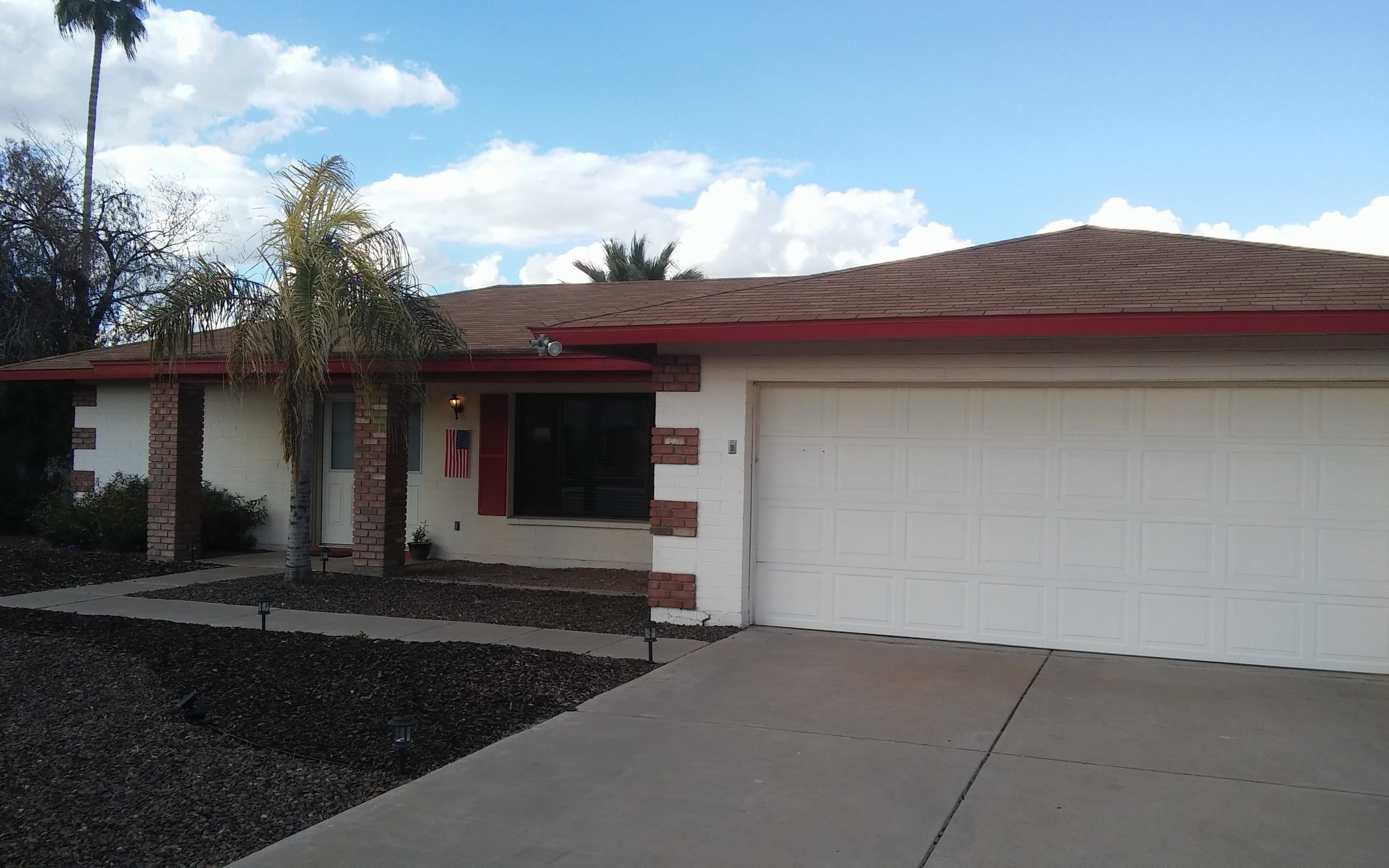 before photo of home that was painted by certapro painters of Tempe-Mesa