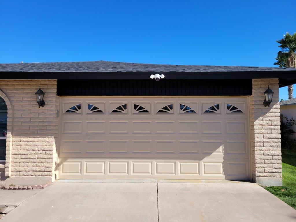 Residential Exterior Brick & Garage Painting Project