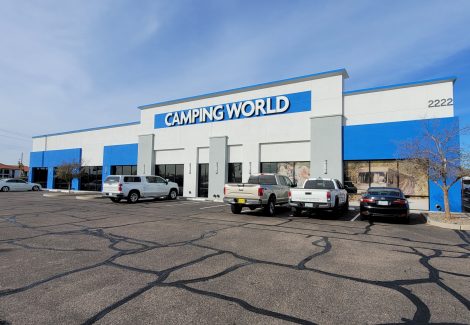 Exterior Painting for Camping World in Mesa