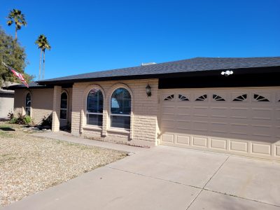exterior painting for front of arizona home