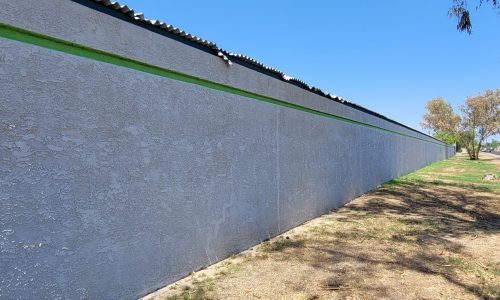 Faded Exterior Walls