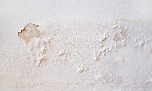 water damage on drywall