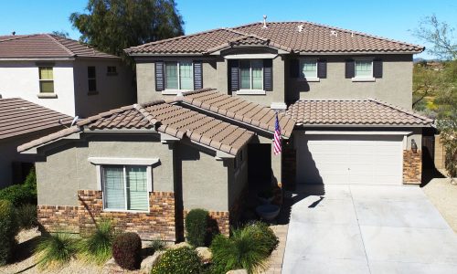 earth toned exterior