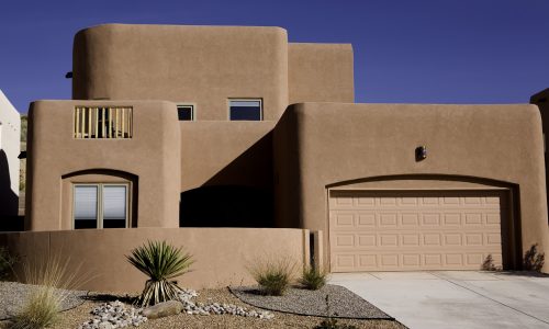Light Brown Stucco Exterior