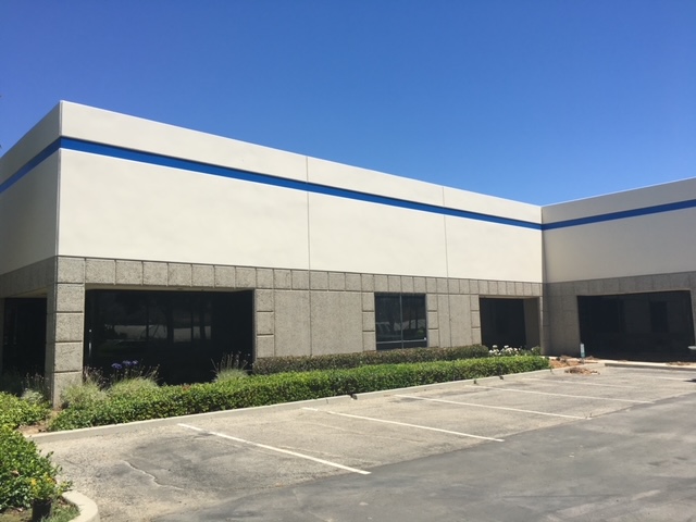 Parking Lot Angle of Painted Warehouse in Camarillo, CA by CertaPro