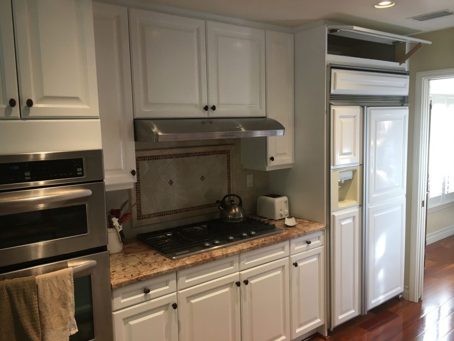 Interior kitchen painting by CertaPro house painters in Newbury Park, CA