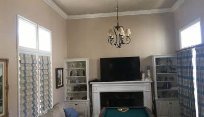 Interior game room painting by CertaPro house painters in Westlake Village, CA