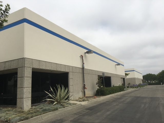 Street Angle of Painted Warehouse in Camarillo, Ca by CertaPro Preview Image 1
