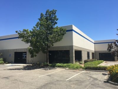Front Angle of Painted Warehouse in Camarillo, CA by CertaPro