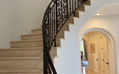 Interior Walls & Stairs Painted