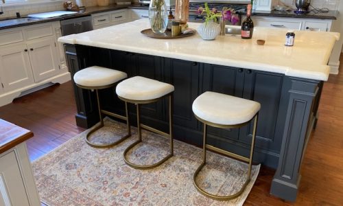 Kitchen Island Painted
