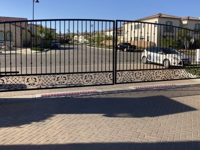 Painting of HOA Vehicle Gate