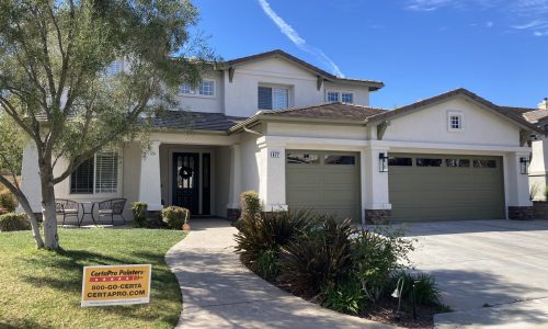 White Painted Stucco Exterior