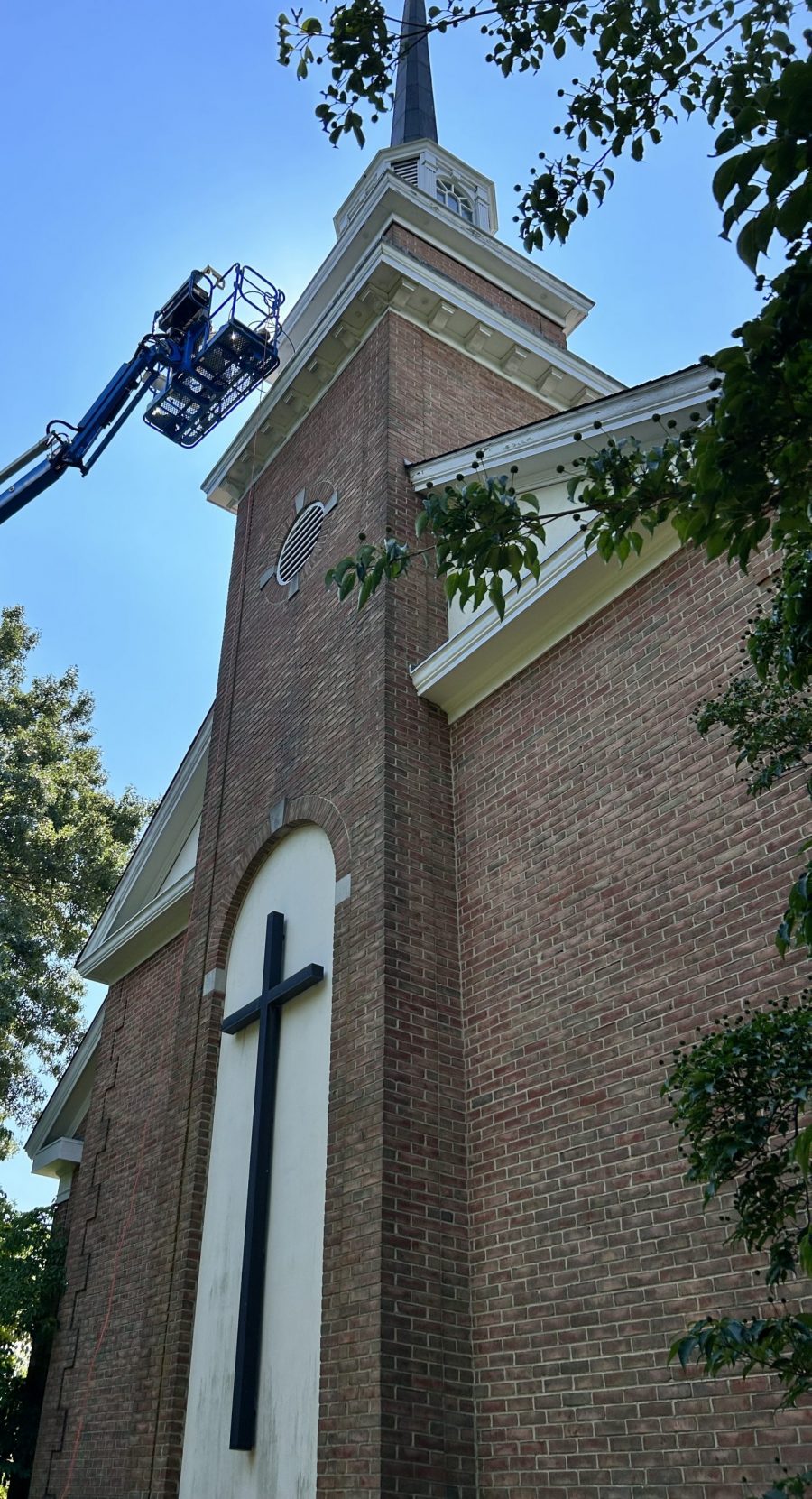 Church Steeple Trim Painting Preview Image 1