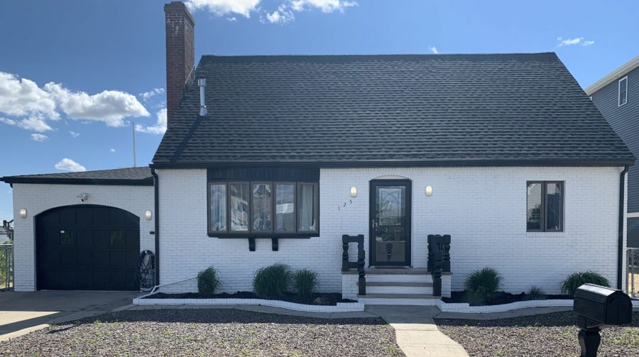 residential brick painting refresh