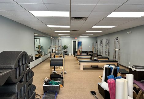 Pilates Studio Painting