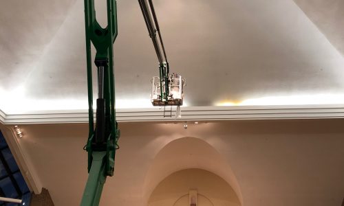 St. Joseph's DURING Painting