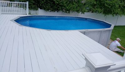 Pool Deck Painting in Beachwood