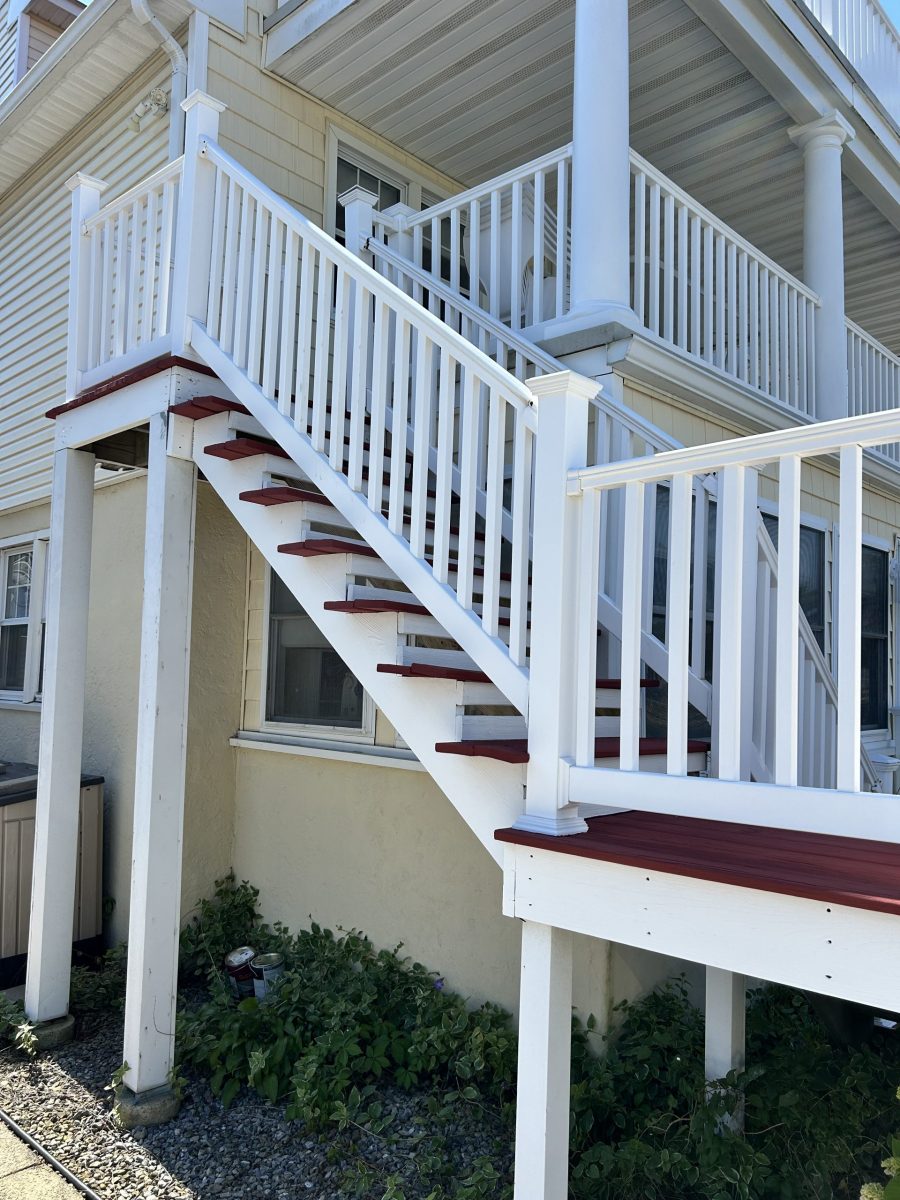 Deck Steps Repaint