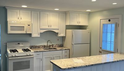 White Kitchen Cabinet Painting