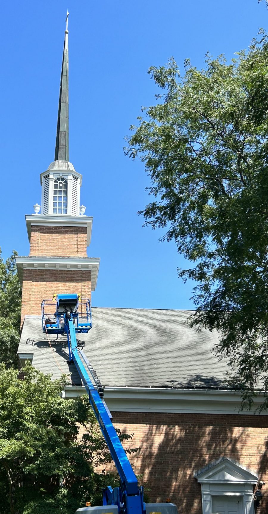 Church Steeple Trim Painting Preview Image 2