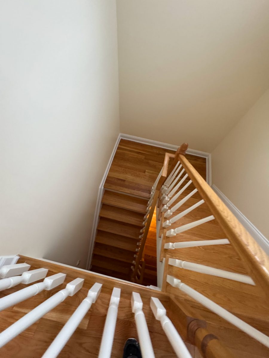 Residential Stairway Paint Refresh