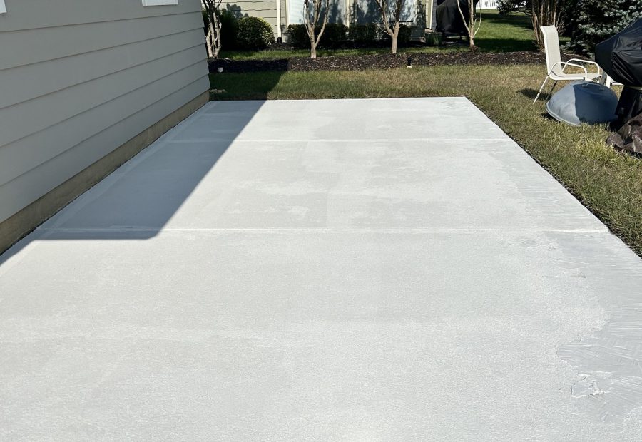 Concrete Patio Staining