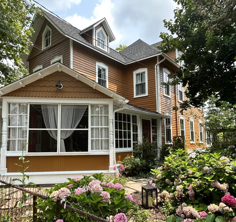 Victorian exterior painting