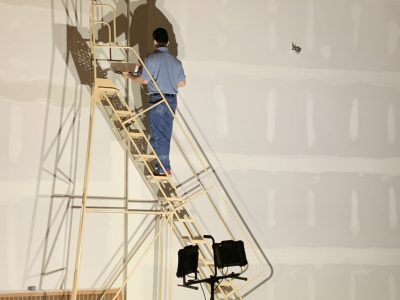 Clubhouse Sheetrock Install