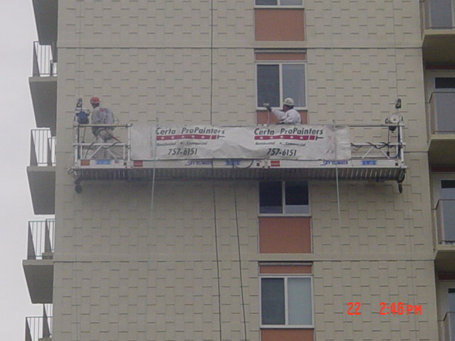 Commercial Hospitality painting by CertaPro Painters of Toronto, ON