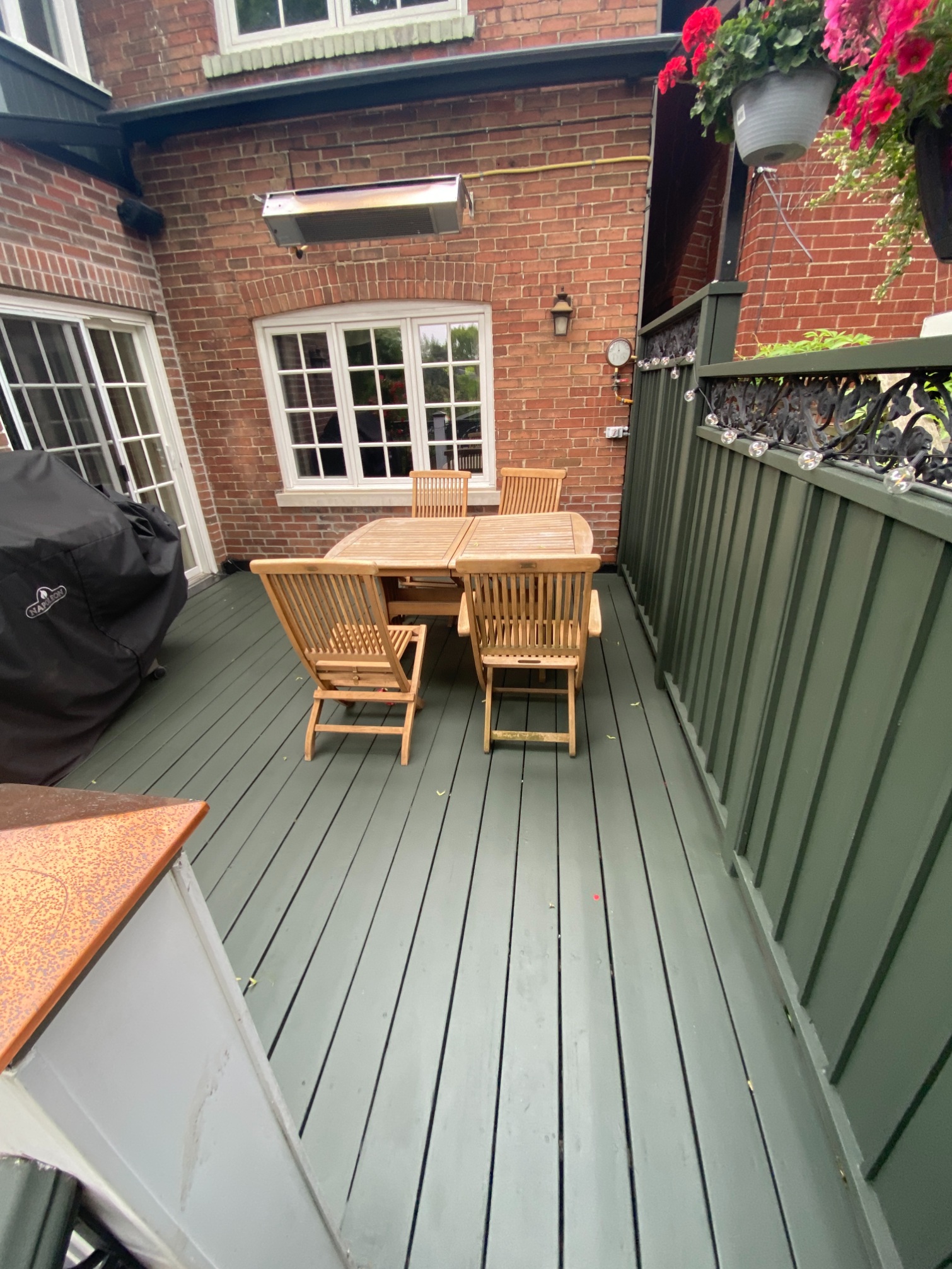 deck after repainting