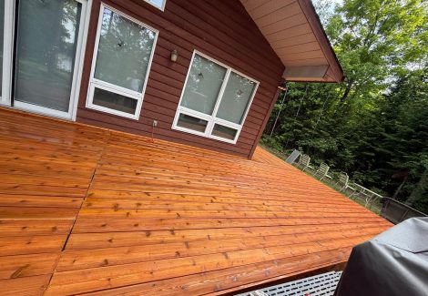 deck painting and staining