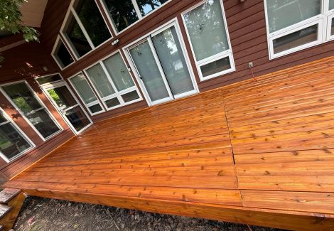 deck painting and staining